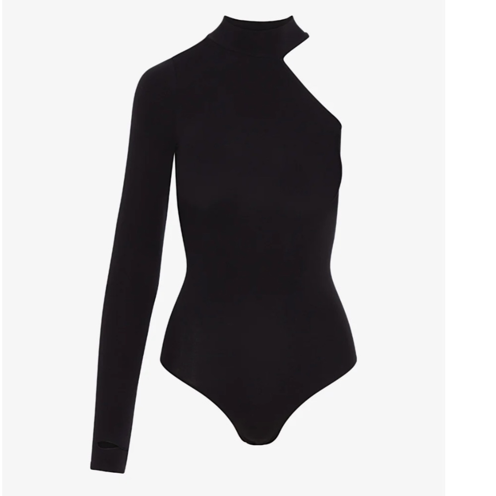 Commando - Ballet One-Shoulder Turtleneck Bodysuit